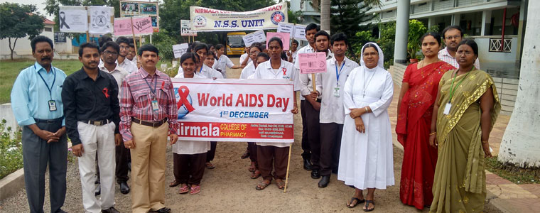 AIDS Rally 2015 - Flagged off by Rev. Sr. Alphonsa